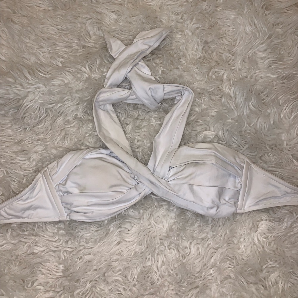 Seafolly white swimsuit top